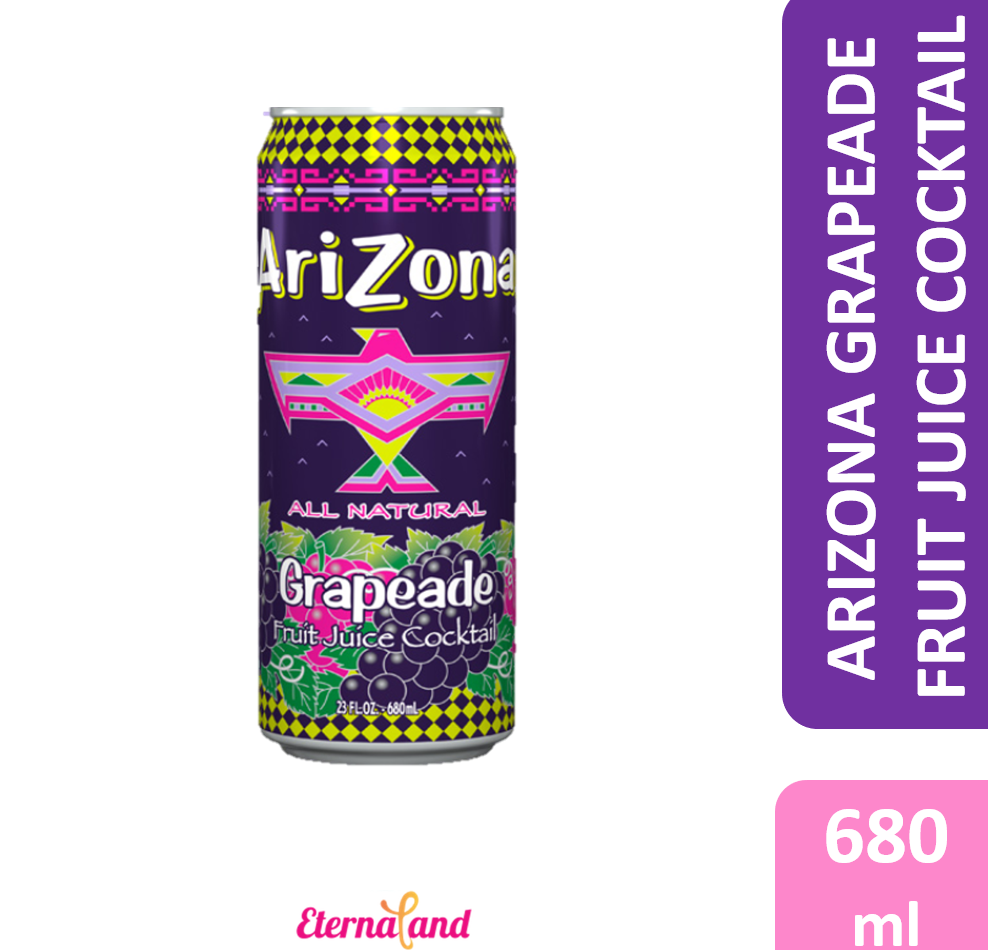 Arizona Grapeade Fruit Flavor Cocktail 22 fl oz