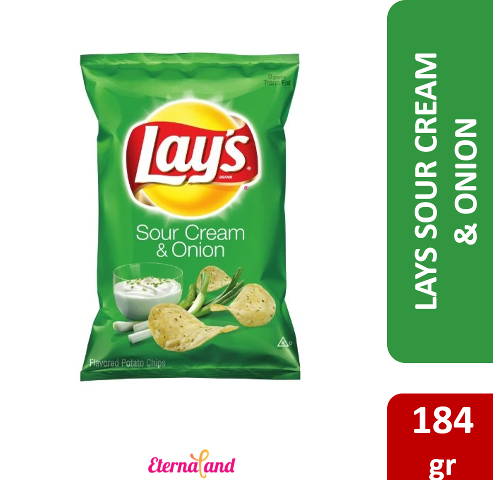 Lays Sour Cream Onion 6.5 oz