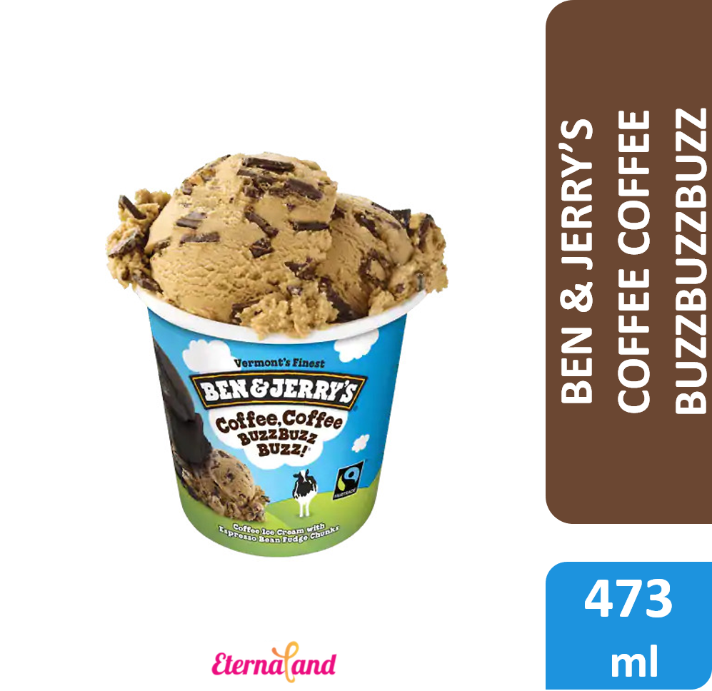 Ben & Jerry Coffee Coffee BuzzBuzzBuzz 1 Pint / 473 ml