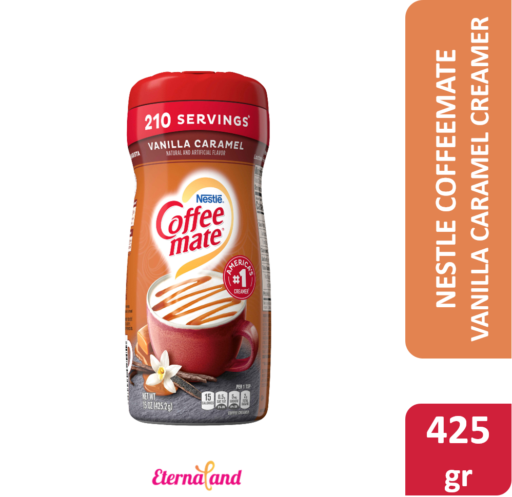 Nestle Coffee Mate Powder Creamer Vanilla Caramel 15 Oz