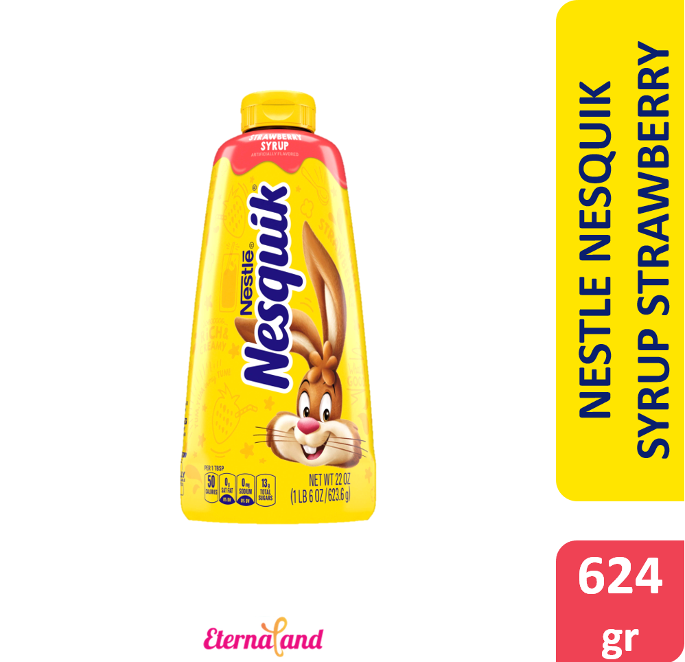 Nestle Nesquick Syrup Strawberry 22 oz