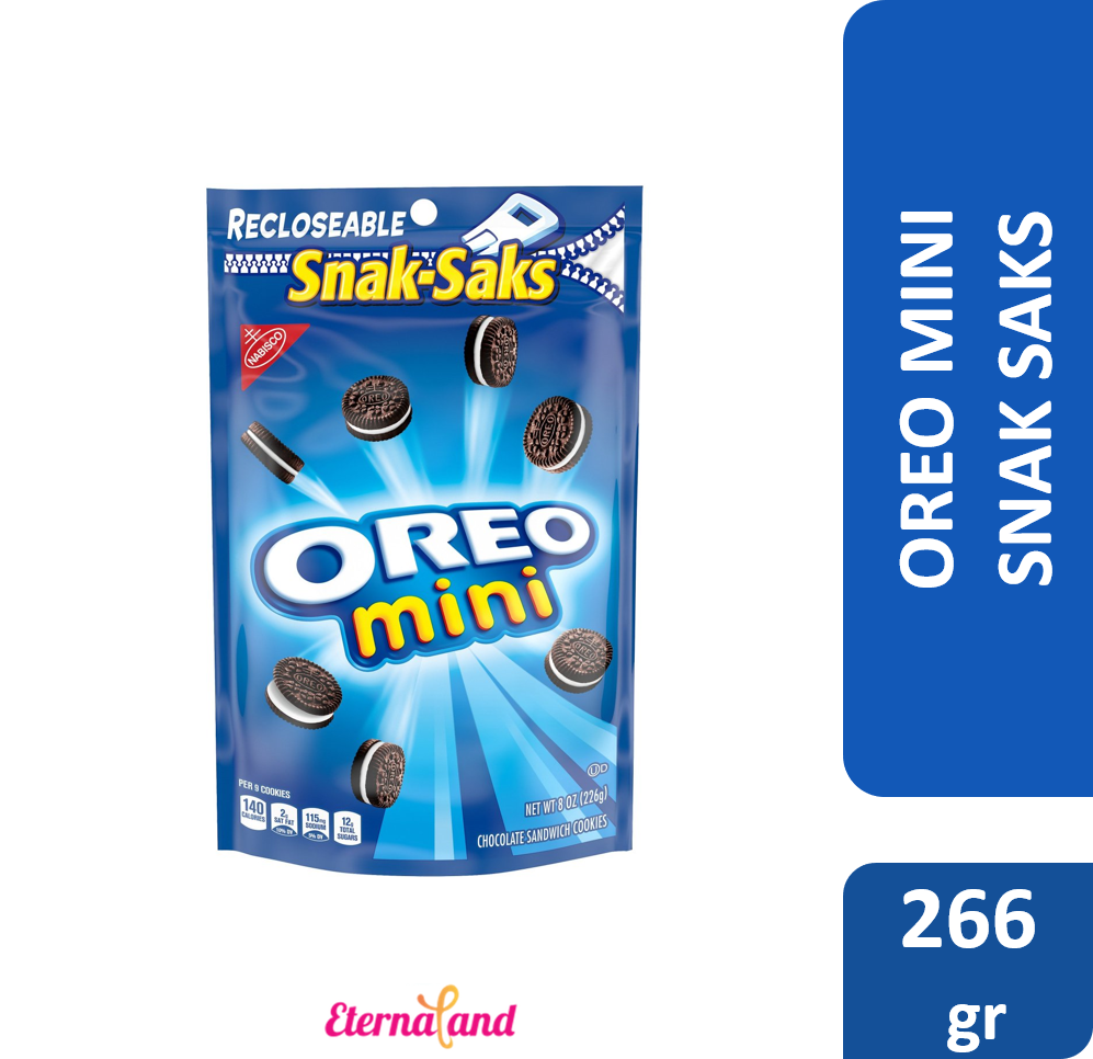 Nabisco Oreo Mini Snak-Saks 8 Oz