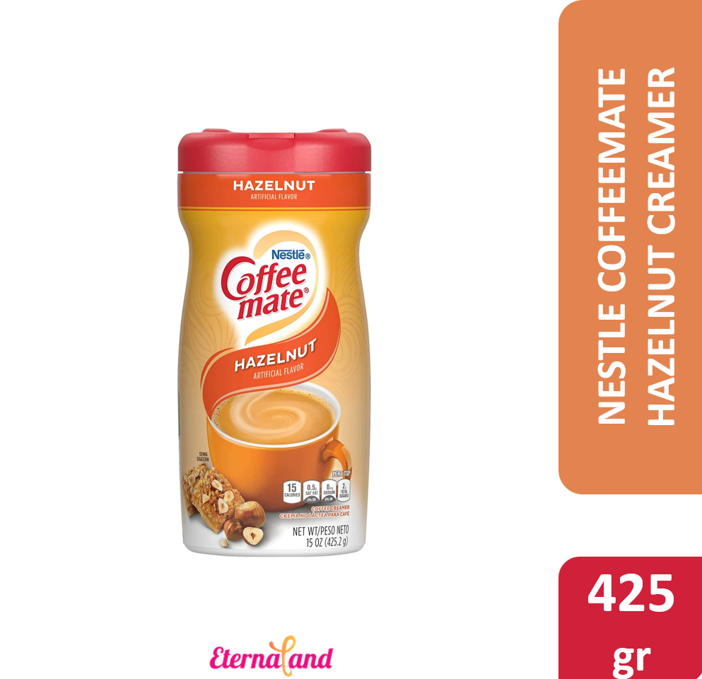 Nestle Coffee Mate Powder Creamer Hazelnut 15 oz