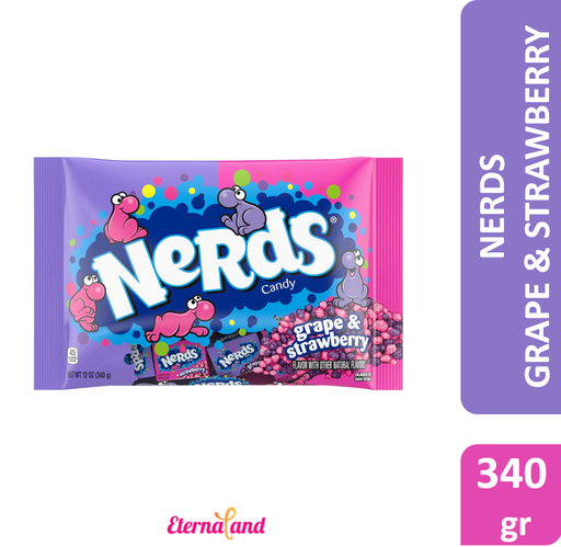 [079200039516] Nerds Grape & Strawberry 12 Oz