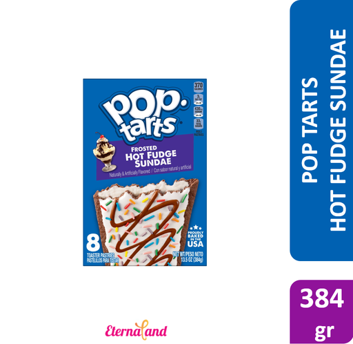 [038000500381] Kelloggs Pop Tarts Frosted Hot Fudge Sundae 8ct, 13.5 oz