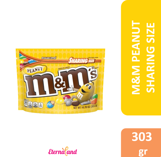 [040000513056] M&M Peanut 10.7 Oz