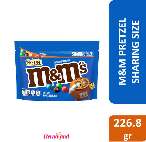 [040000513070] M&M Pretzel 7.4 oz