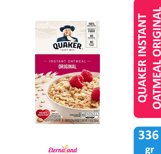 [030000567319] Quaker Instant Oatmeal Original 11.8 oz