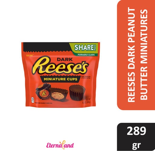 [034000432288] Reeses Miniatures Dark 10.2 oz